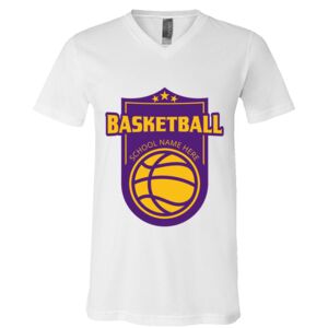 BELLA + CANVAS Unisex Jersey V-Neck Tee Thumbnail