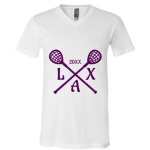 BELLA + CANVAS Unisex Jersey V-Neck Tee Thumbnail