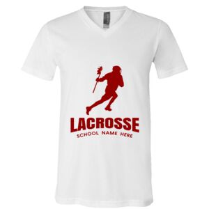 BELLA + CANVAS Unisex Jersey V-Neck Tee Thumbnail