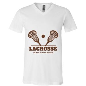 BELLA + CANVAS Unisex Jersey V-Neck Tee Thumbnail