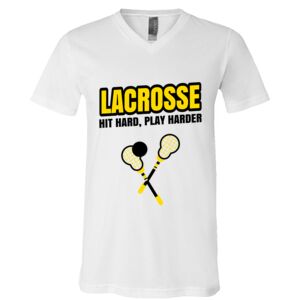 BELLA + CANVAS Unisex Jersey V-Neck Tee Thumbnail