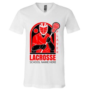 BELLA + CANVAS Unisex Jersey V-Neck Tee Thumbnail