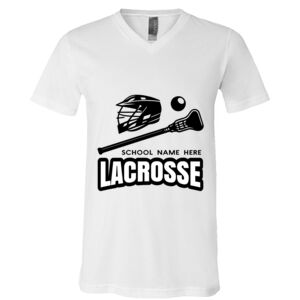 BELLA + CANVAS Unisex Jersey V-Neck Tee Thumbnail