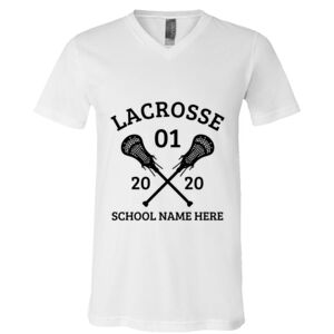 BELLA + CANVAS Unisex Jersey V-Neck Tee Thumbnail