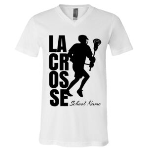 BELLA + CANVAS Unisex Jersey V-Neck Tee Thumbnail