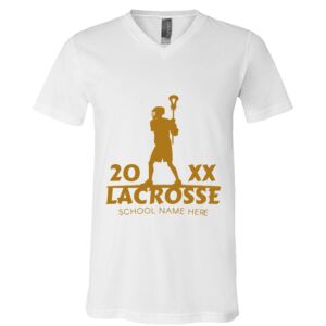 BELLA + CANVAS Unisex Jersey V-Neck Tee Thumbnail