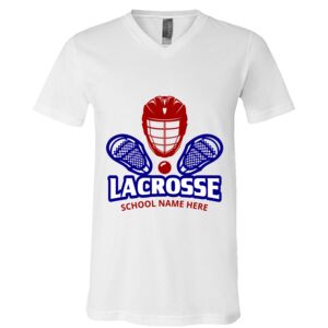 BELLA + CANVAS Unisex Jersey V-Neck Tee Thumbnail