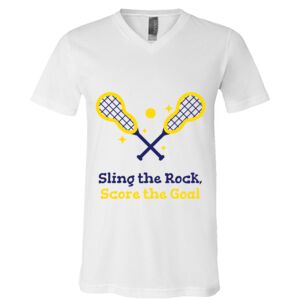 BELLA + CANVAS Unisex Jersey V-Neck Tee Thumbnail