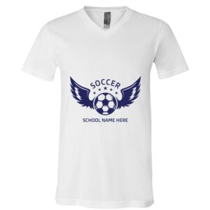 BELLA + CANVAS Unisex Jersey V-Neck Tee Thumbnail