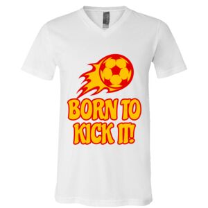 BELLA + CANVAS Unisex Jersey V-Neck Tee Thumbnail