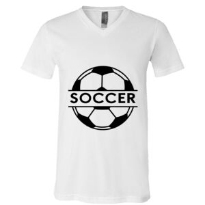 BELLA + CANVAS Unisex Jersey V-Neck Tee Thumbnail