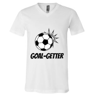 BELLA + CANVAS Unisex Jersey V-Neck Tee Thumbnail