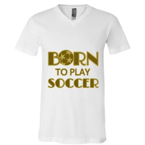 BELLA + CANVAS Unisex Jersey V-Neck Tee Thumbnail