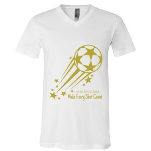 BELLA + CANVAS Unisex Jersey V-Neck Tee Thumbnail