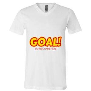 BELLA + CANVAS Unisex Jersey V-Neck Tee Thumbnail