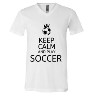 BELLA + CANVAS Unisex Jersey V-Neck Tee Thumbnail