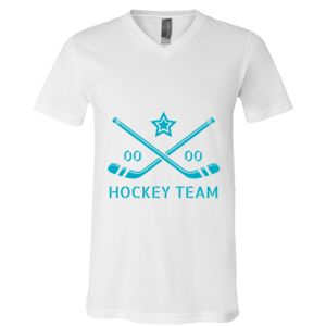 BELLA + CANVAS Unisex Jersey V-Neck Tee Thumbnail