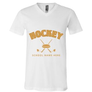 BELLA + CANVAS Unisex Jersey V-Neck Tee Thumbnail