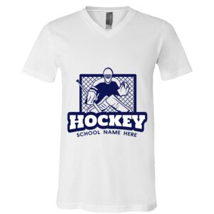 BELLA + CANVAS Unisex Jersey V-Neck Tee Thumbnail