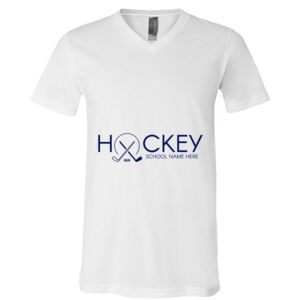 BELLA + CANVAS Unisex Jersey V-Neck Tee Thumbnail