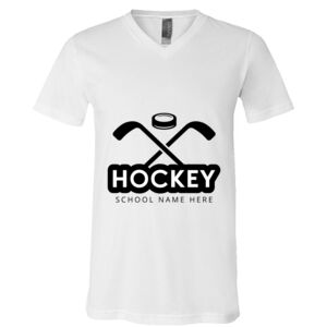 BELLA + CANVAS Unisex Jersey V-Neck Tee Thumbnail