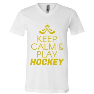 BELLA + CANVAS Unisex Jersey V-Neck Tee Thumbnail