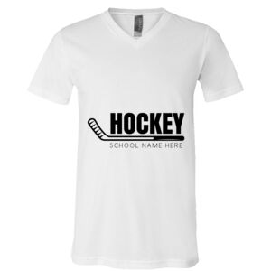 BELLA + CANVAS Unisex Jersey V-Neck Tee Thumbnail