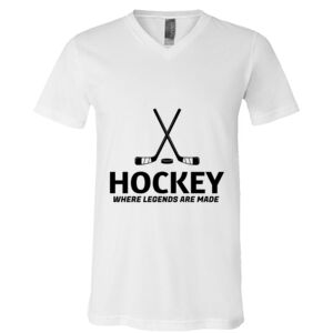 BELLA + CANVAS Unisex Jersey V-Neck Tee Thumbnail