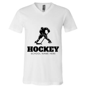 BELLA + CANVAS Unisex Jersey V-Neck Tee Thumbnail