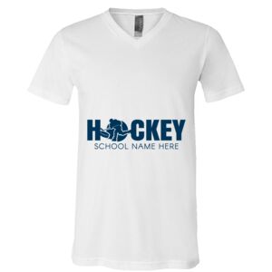 BELLA + CANVAS Unisex Jersey V-Neck Tee Thumbnail