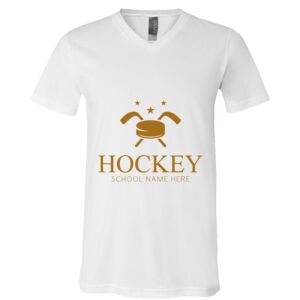 BELLA + CANVAS Unisex Jersey V-Neck Tee Thumbnail