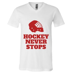 BELLA + CANVAS Unisex Jersey V-Neck Tee Thumbnail