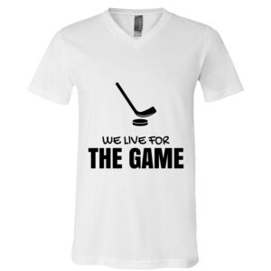 BELLA + CANVAS Unisex Jersey V-Neck Tee Thumbnail