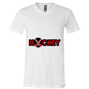 BELLA + CANVAS Unisex Jersey V-Neck Tee Thumbnail