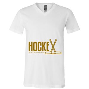 BELLA + CANVAS Unisex Jersey V-Neck Tee Thumbnail