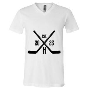 BELLA + CANVAS Unisex Jersey V-Neck Tee Thumbnail