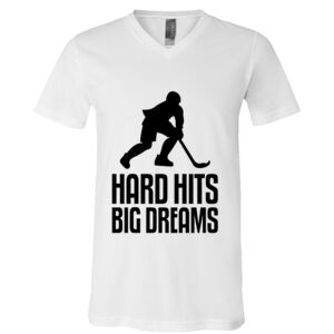 BELLA + CANVAS Unisex Jersey V-Neck Tee Thumbnail