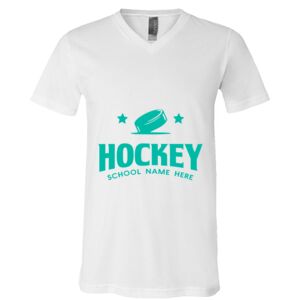 BELLA + CANVAS Unisex Jersey V-Neck Tee Thumbnail