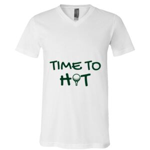 BELLA + CANVAS Unisex Jersey V-Neck Tee Thumbnail