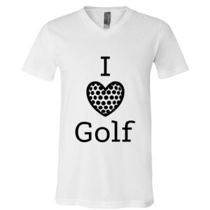 BELLA + CANVAS Unisex Jersey V-Neck Tee Thumbnail