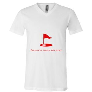 BELLA + CANVAS Unisex Jersey V-Neck Tee Thumbnail