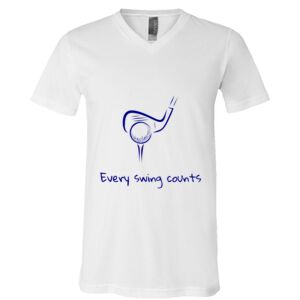 BELLA + CANVAS Unisex Jersey V-Neck Tee Thumbnail