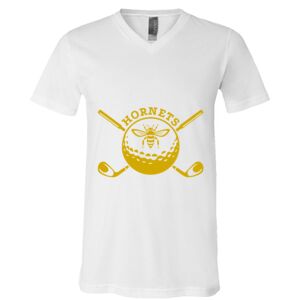 BELLA + CANVAS Unisex Jersey V-Neck Tee Thumbnail