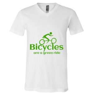 BELLA + CANVAS Unisex Jersey V-Neck Tee Thumbnail