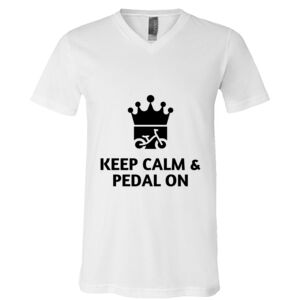 BELLA + CANVAS Unisex Jersey V-Neck Tee Thumbnail