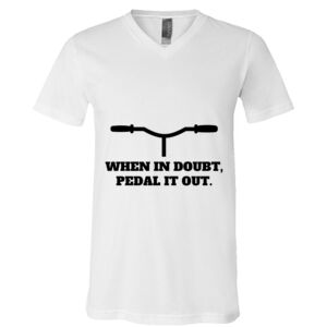 BELLA + CANVAS Unisex Jersey V-Neck Tee Thumbnail