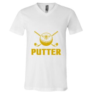 BELLA + CANVAS Unisex Jersey V-Neck Tee Thumbnail