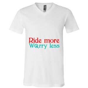 BELLA + CANVAS Unisex Jersey V-Neck Tee Thumbnail