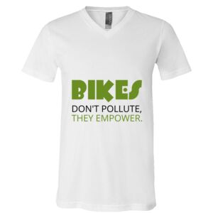 BELLA + CANVAS Unisex Jersey V-Neck Tee Thumbnail