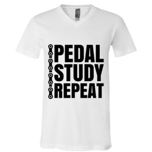 BELLA + CANVAS Unisex Jersey V-Neck Tee Thumbnail